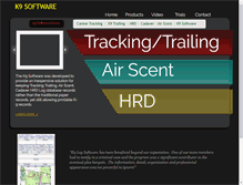 Tablet Screenshot of k9log.com